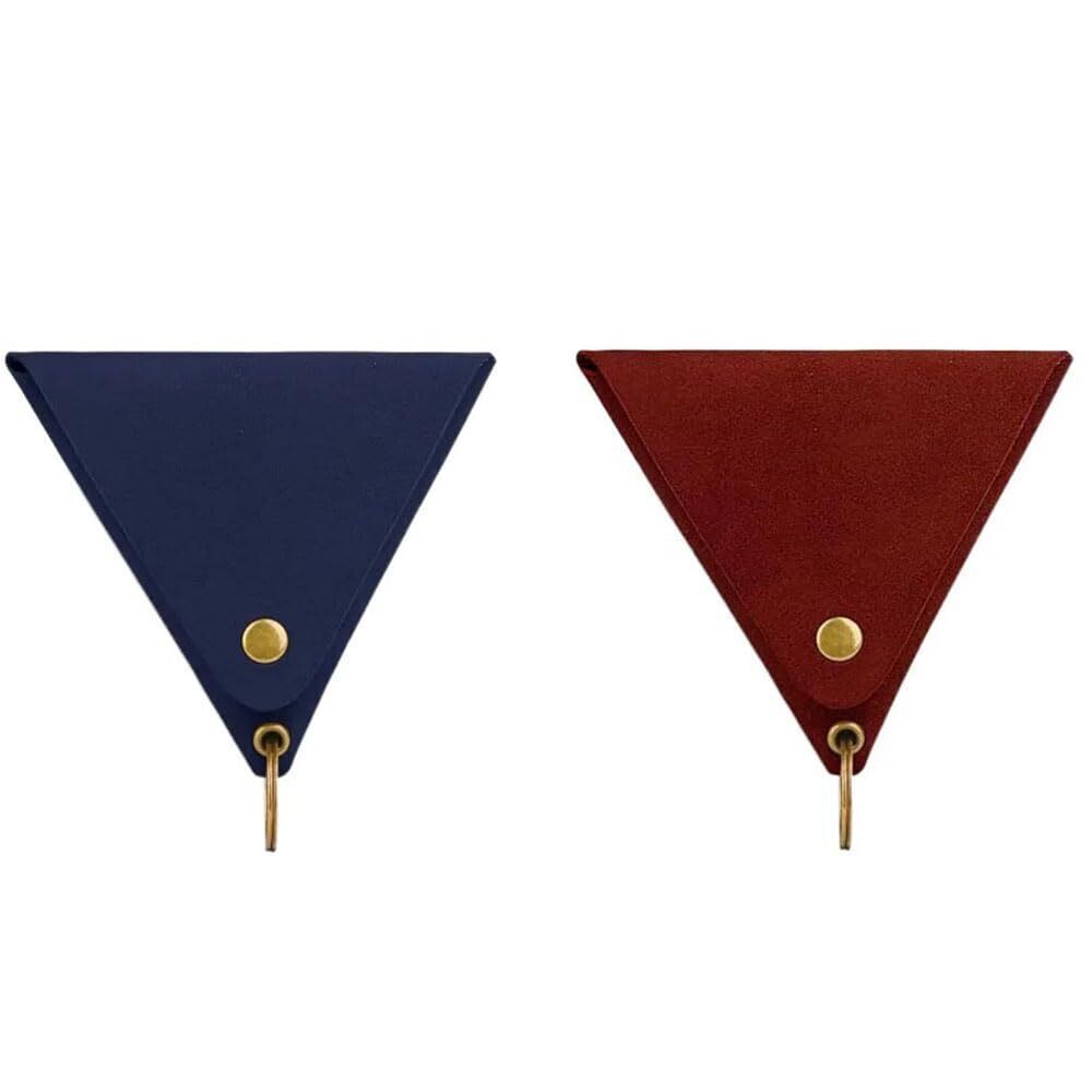 2830 Portable Coin Purse Creative Triangle Storage Bag Key Pouch Mini